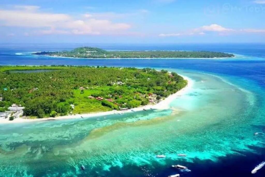 Villa Sentosa, Cheerful 3-Bedroom Villa With Pool Gili Trawangan Exterior foto