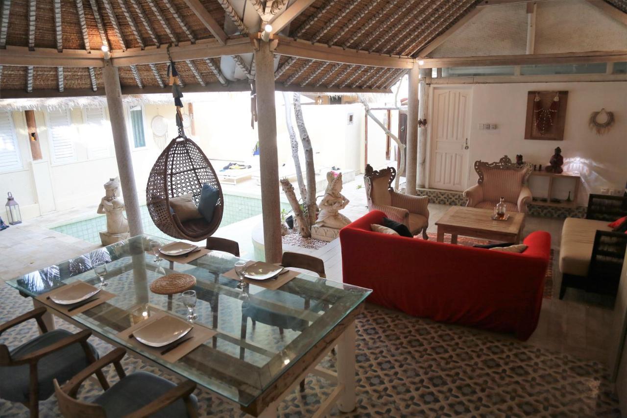 Villa Sentosa, Cheerful 3-Bedroom Villa With Pool Gili Trawangan Exterior foto