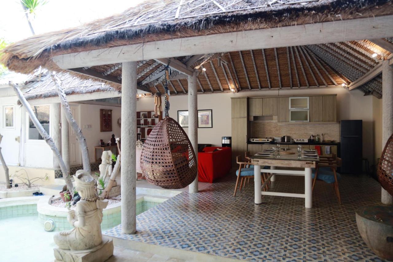 Villa Sentosa, Cheerful 3-Bedroom Villa With Pool Gili Trawangan Exterior foto