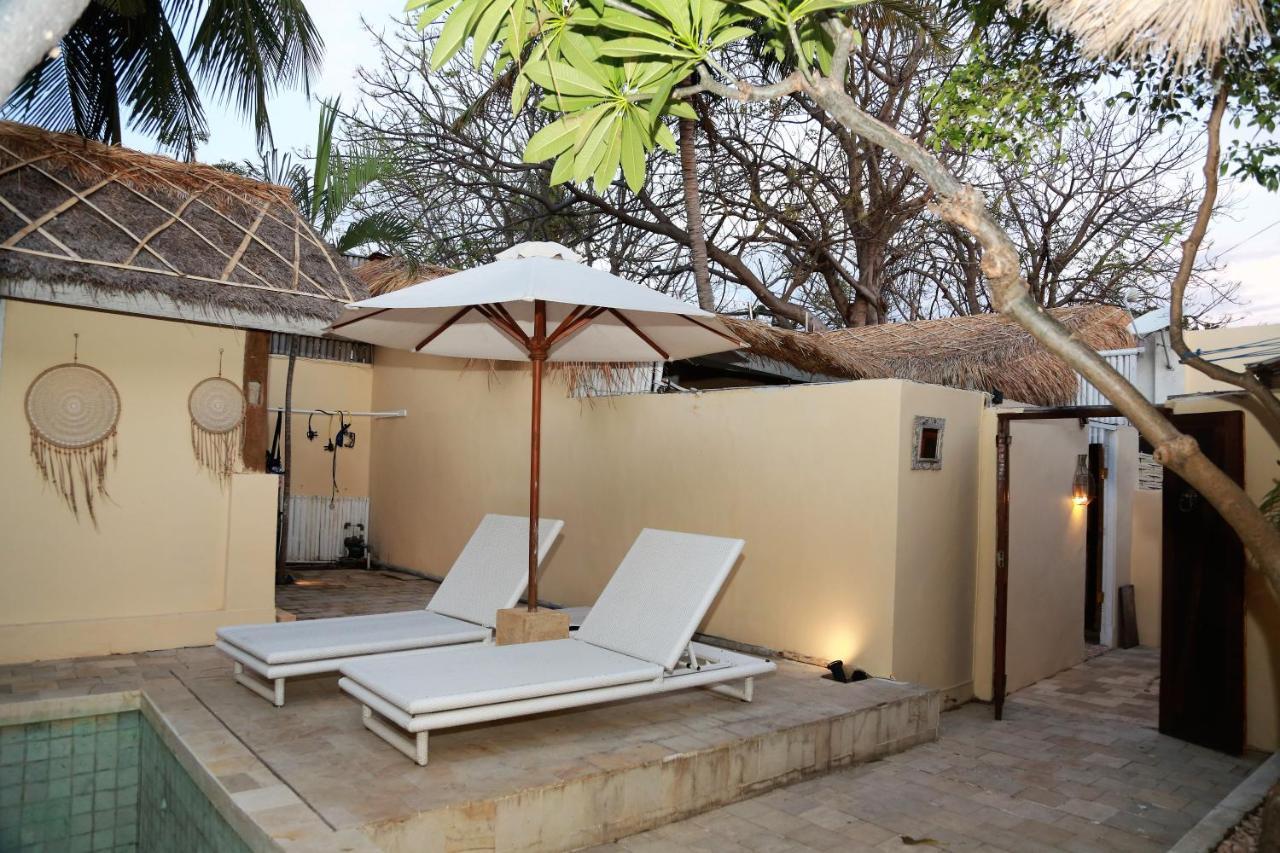 Villa Sentosa, Cheerful 3-Bedroom Villa With Pool Gili Trawangan Exterior foto