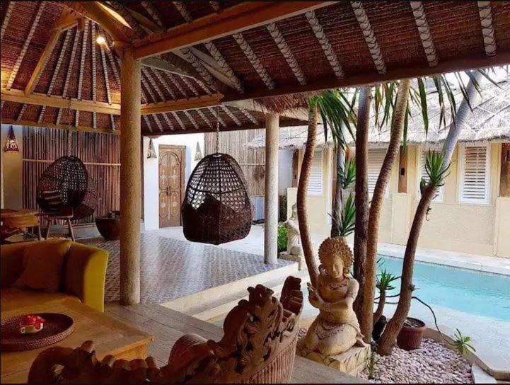 Villa Sentosa, Cheerful 3-Bedroom Villa With Pool Gili Trawangan Exterior foto